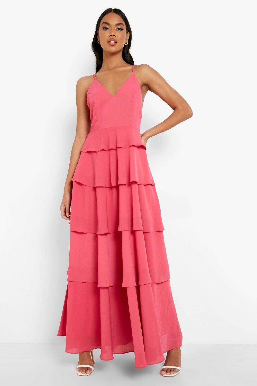 Tiered formal sales dress